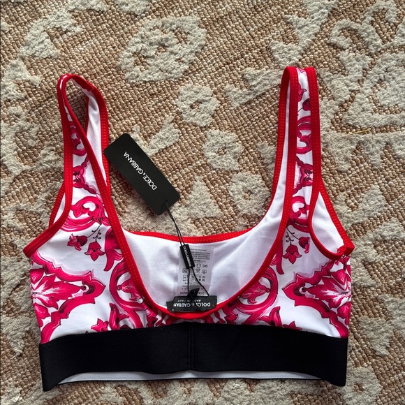 Pink, Red and White Patterned Set - Picture 5 of 7